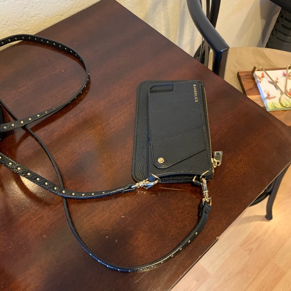 Bandolier leather phone case and pouch